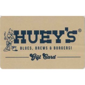 Huey's Restaurants $50 Gift Card Multi-Pack, 2 x $25