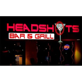 Headshots Bar and Grill $50 Gift Card Multi-Pack, 2 x $25