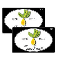 Trade Secrets LLC $50 Value Gift Cards 2 x $25