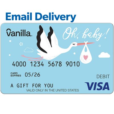 Buy a Visa Gift Card Online, Email Delivery