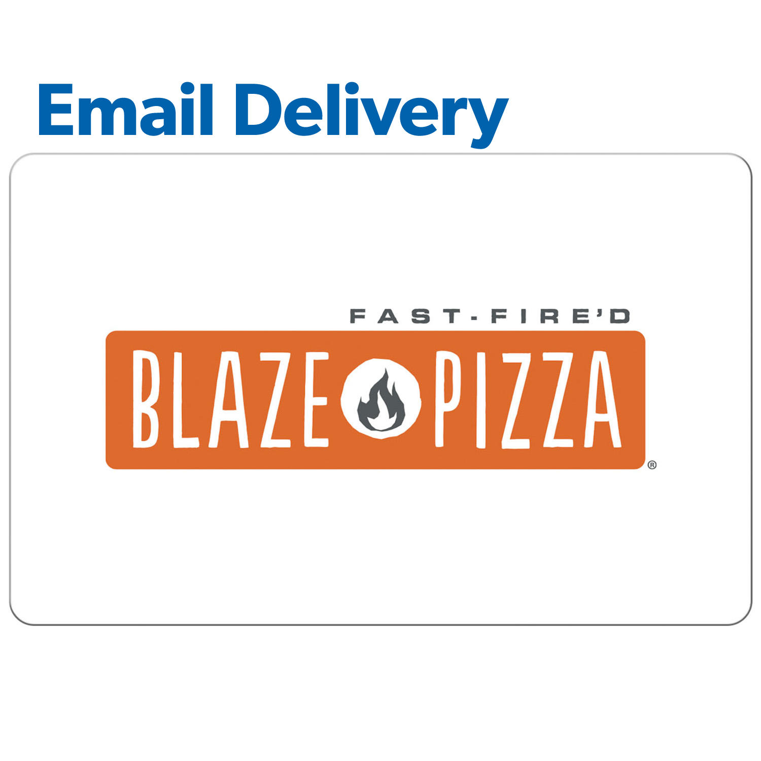 Blaze Pizza $25 eGift Card (Email delivery)