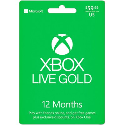 Raap fluit Dader Xbox Live 12 Month - $59.99 - Sam's Club