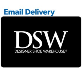 DSW $50 Email Delivery Gift Card