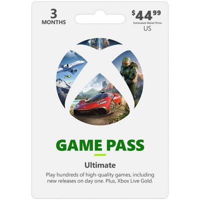 Xbox Game Pass Ultimate: 3 Month Membership - Sam's Club