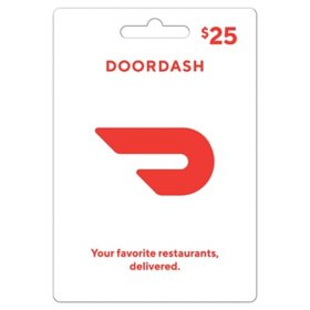 DoorDash $25 Value Gift Card