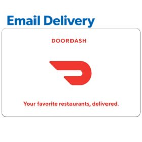 DoorDash $50 Email Delivery Gift Card