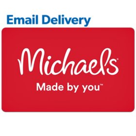 Michaels $25 Email Delivery Gift Card