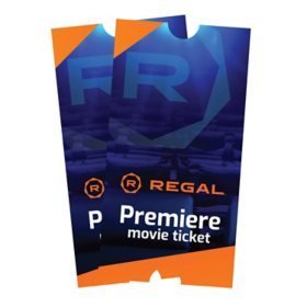 2 Regal Premiere Movie Tickets