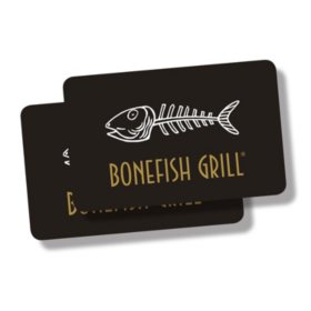Bonefish $50 Value Gift Cards - 2 x $25
