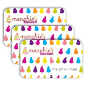Menchie's $30 Gift Card Multi-Pack, 3 x $10