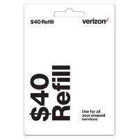 Verizon Refill eGift Card - Various Amounts (Email Delivery)