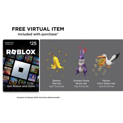 Roblox $30 Value Gift Cards - 3 X $10 - Sam's Club