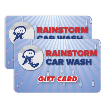 Rainstorm Express Car Wash $50 Value Gift Cards - 2 x $25 ...