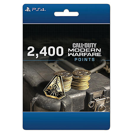 Call of Duty: Modern Warfare 2400 Points (PlayStation 4) - Digital Code (Email Delivery)