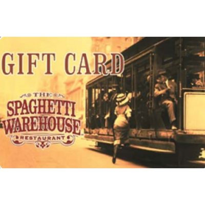 Spaghetti Warehouse $50 Gift Card Multi-Pack, 2 x $25