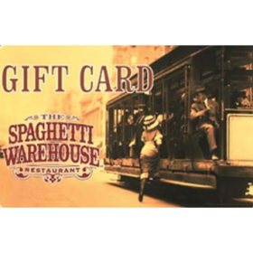 Spaghetti Warehouse $50 Gift Card Multi-Pack, 2 x $25