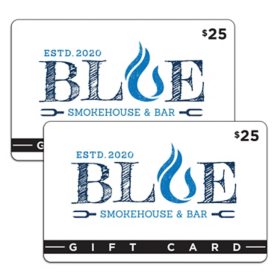 Blue Smokehouse $50 Gift Card Multi-Pack, 2 x $25