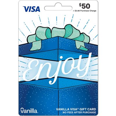 Visa - Visa Gift Card, $50, Shop