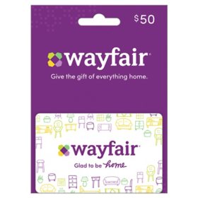 Wayfair $50 Value Gift Card