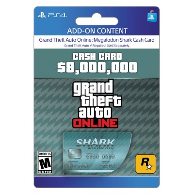 Комплект grand theft auto v premium edition и платежная карта мегалодон