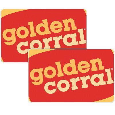 Golden Corral 50 Value Gift Cards 2 X 25 Sam S Club