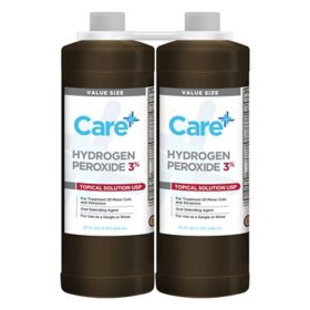 Care Hydrogen Peroxide 3% 32 oz (2 pack)