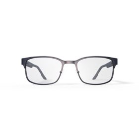 Columbia C3044SC Matte Gunmetal Rectangle Eyeglasses		 		 		 		 		 		