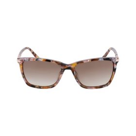 DKNY DK539SC Pearl Tortoise Modified Rectangle Sunglasses 		 		 		 		 		