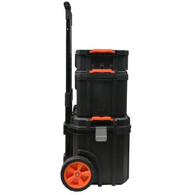 plastic rolling tool cart