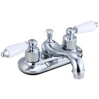 Hardware House 2 Handle Bathroom Faucet - Chrome