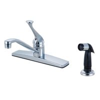 Hardware House Single Handle Kitchen Faucet w/ Sprayer