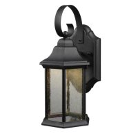 Hardware House Wall-Mounted LED Lantern - Textured Black