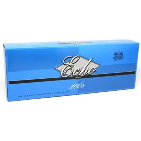 Echo Blue 100's Box (20 ct., 10 pk.)