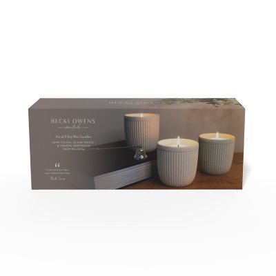 Becki Owens 15oz. Luxury Scented Candles Collection, Set of 3