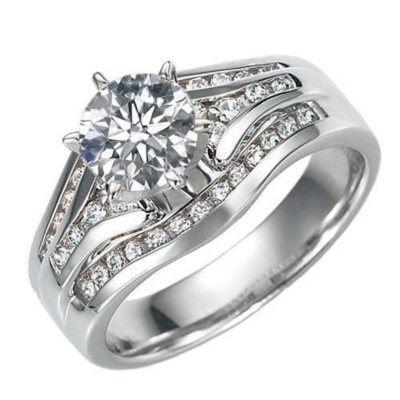 .96 ct. t.w. Ideal-Cut Diamond Ring (H, SI2) - Sam's Club