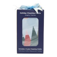 Meyewear Holiday Graphic Lens Cleaning Cloth (4 pk.)