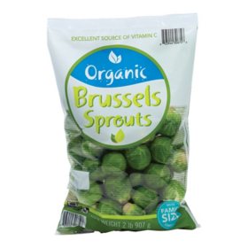 Organic Brussels Sprouts (2 lbs.)