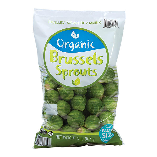Organic Brussels Sprouts 2 lbs.
