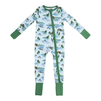 Angel Dear 2-Way Zipper Romper Lake Life 12-18M:- Lake Life, 12-18M