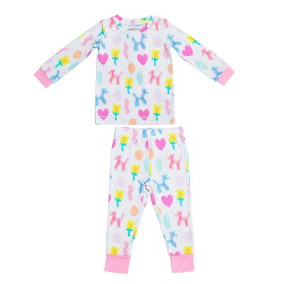 Angel Dear Long Sleeve Loungewear Set Balloon Animals 18-24M:- Balloon Animals, 18-24M
