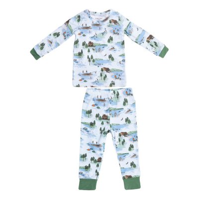 Angel Dear Long Sleeve Loungewear Set Lake Life 18-24:- Lake Life, 18-24