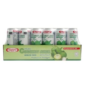 Tasco Young Coconut Juice 16.9 oz., 24 pk.