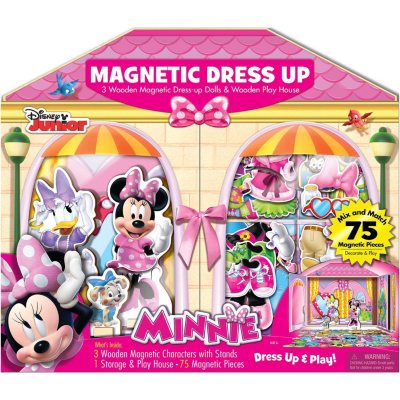 Disney Minnie Wooden Magnetic Dress-Up