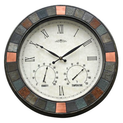 clock outdoor slate inch samsclub