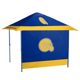 Logo Brands Officially Licensed NCAA HBCU Pagoda Tent Canopy with Colored Frame and Side Panel