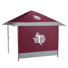 Logo Brands Officially Licensed HBCU Pagoda Tent Canopy with Colored Frame & Side Panel, Assorted Teams