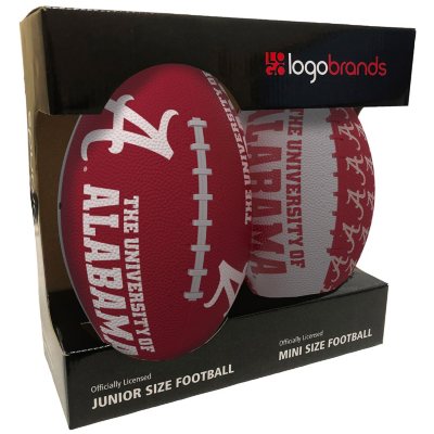 Logo Brands Mini Rubber Football