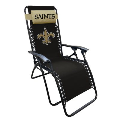 Black New Orleans Saints Oversized Gaming Chair