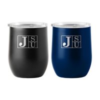 Logo 2-Pack 16 oz. Etched Stainless Tumblers - Jackson State University