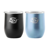 Logo 2-Pack 16 oz. Etched Stainless Tumblers - Southern University and A&M College